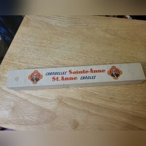 Vintage Rare St Anne Candle Sticks